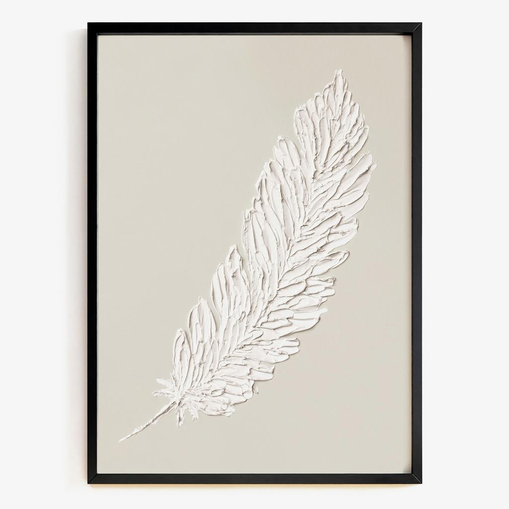 "Silent Feather" текстурна абстракція PS1147