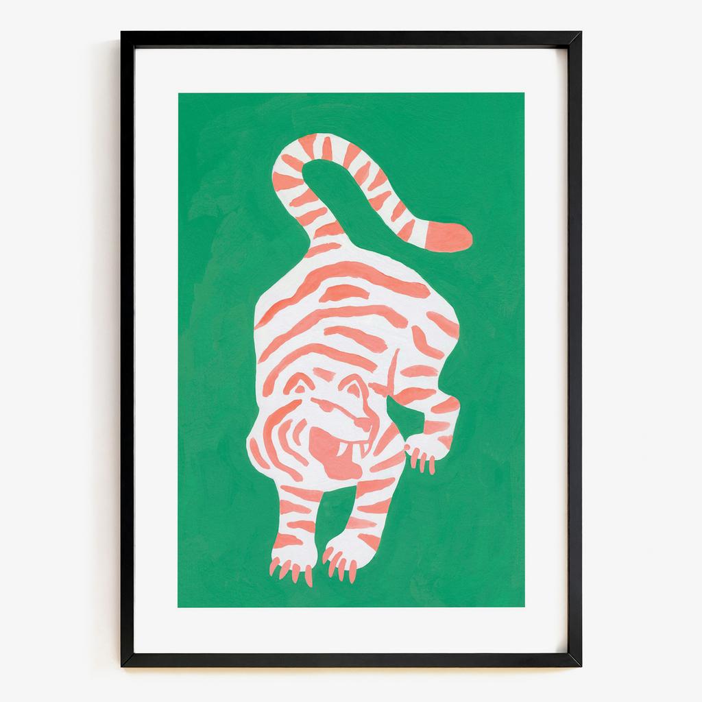 "Tiger Totem" стилізований тигр PS1177