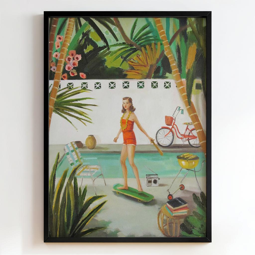 "Tropical Pool Escape" тропічний відпочинок PS8821