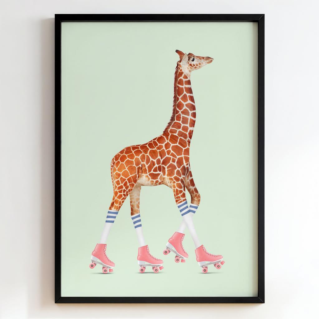 "Roller Skate Giraffe" жирафа на роликах PS9861