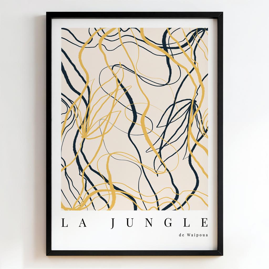 "La Jungle de Waipoua" абстрактні джунглі PS1004