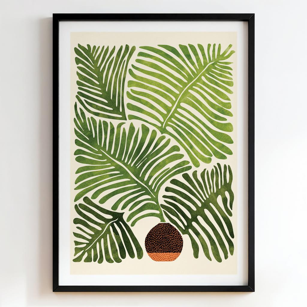 "Tropical Palm Leaves" тропічне пальмове листя PS4181