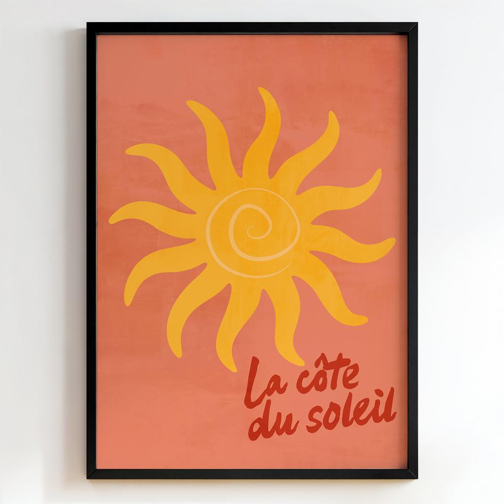 "La Côte du Soleil" сонце у французькому стилі PS4182
