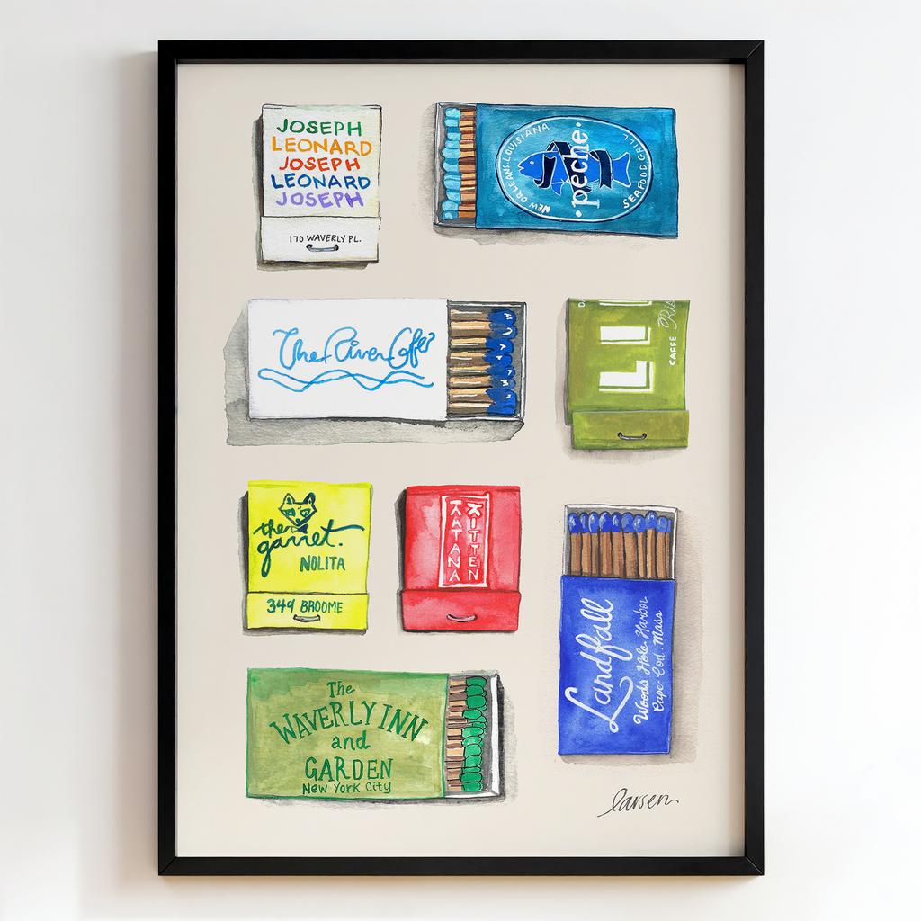 "New York Matchbox Collection" колекція сірникових коробок PS7454
