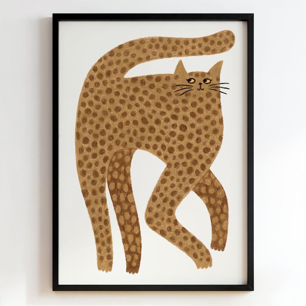 "Spotted Cat" стилізований кіт PS4154