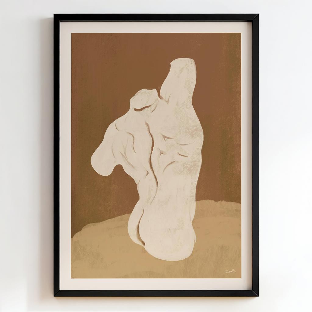 "Abstract Female Torso" абстрактна жіноча скульптура PS7856