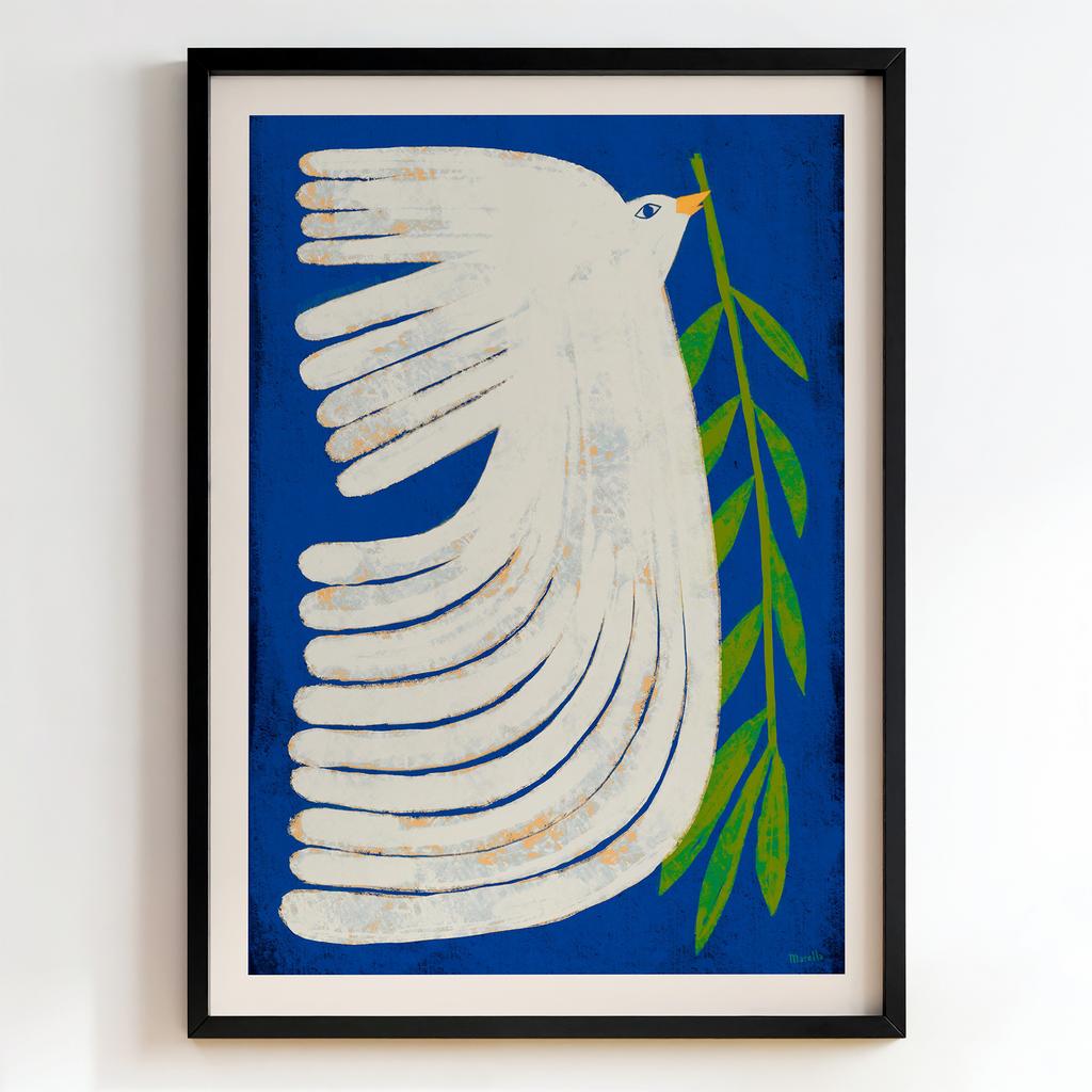 "Peace in Flight" білий голуб миру PS7857