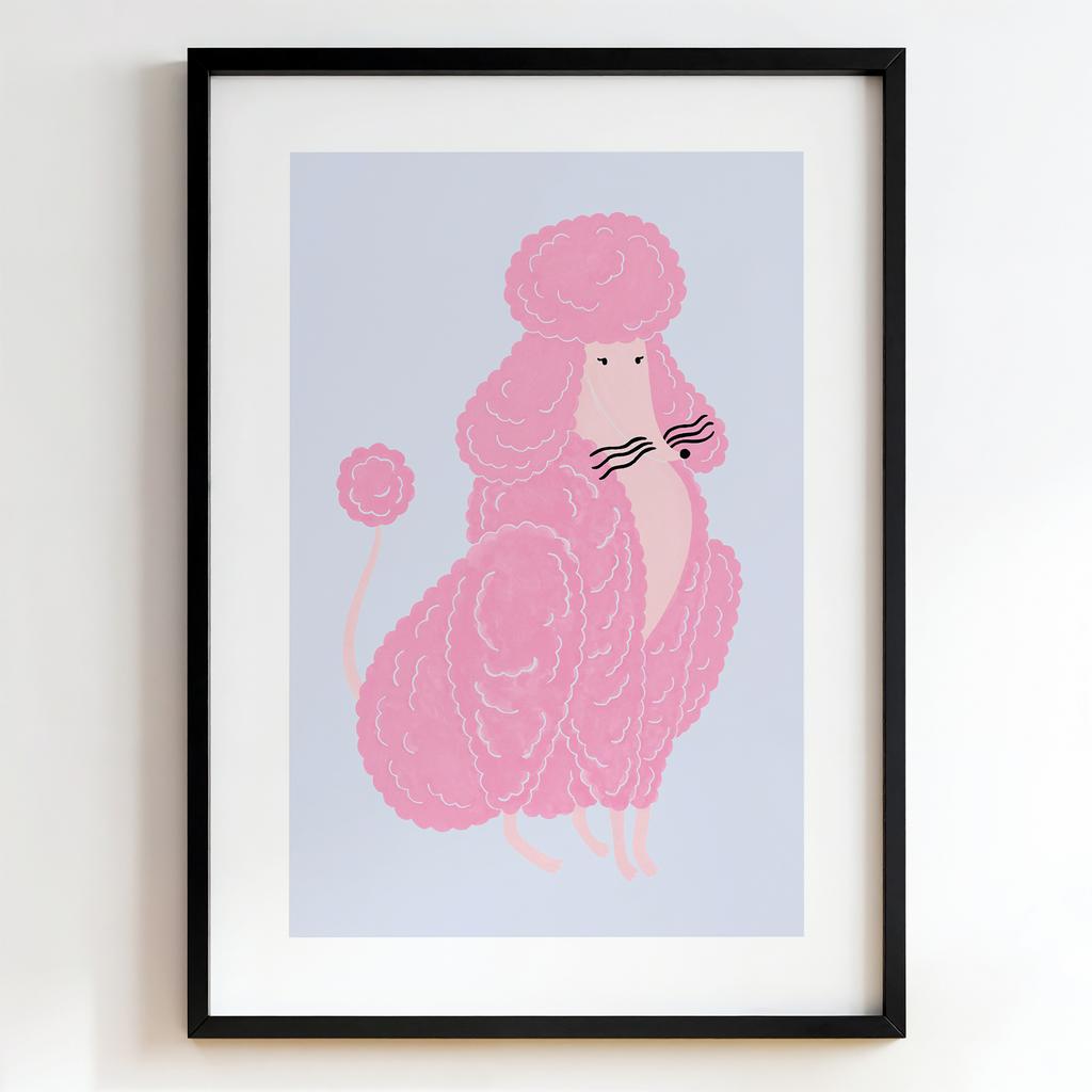 "Pink Poodle" рожевий пудель PS8486