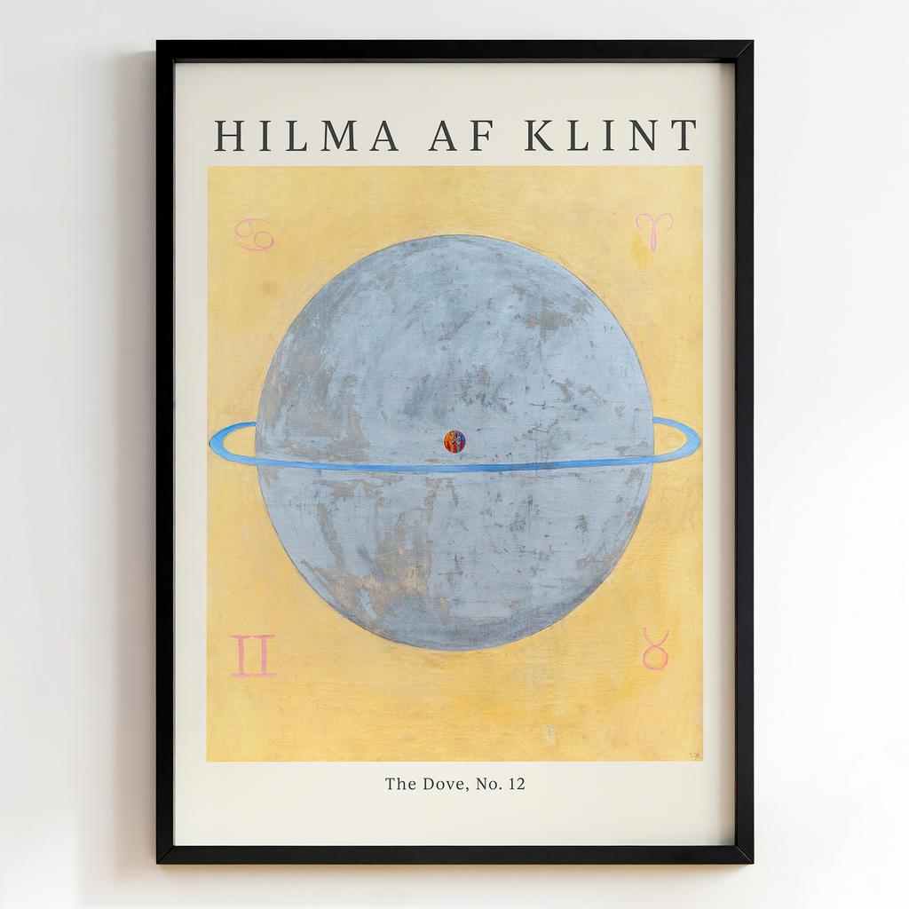 "The Dove, No. 12" абстракція Hilma af Klint PS8500