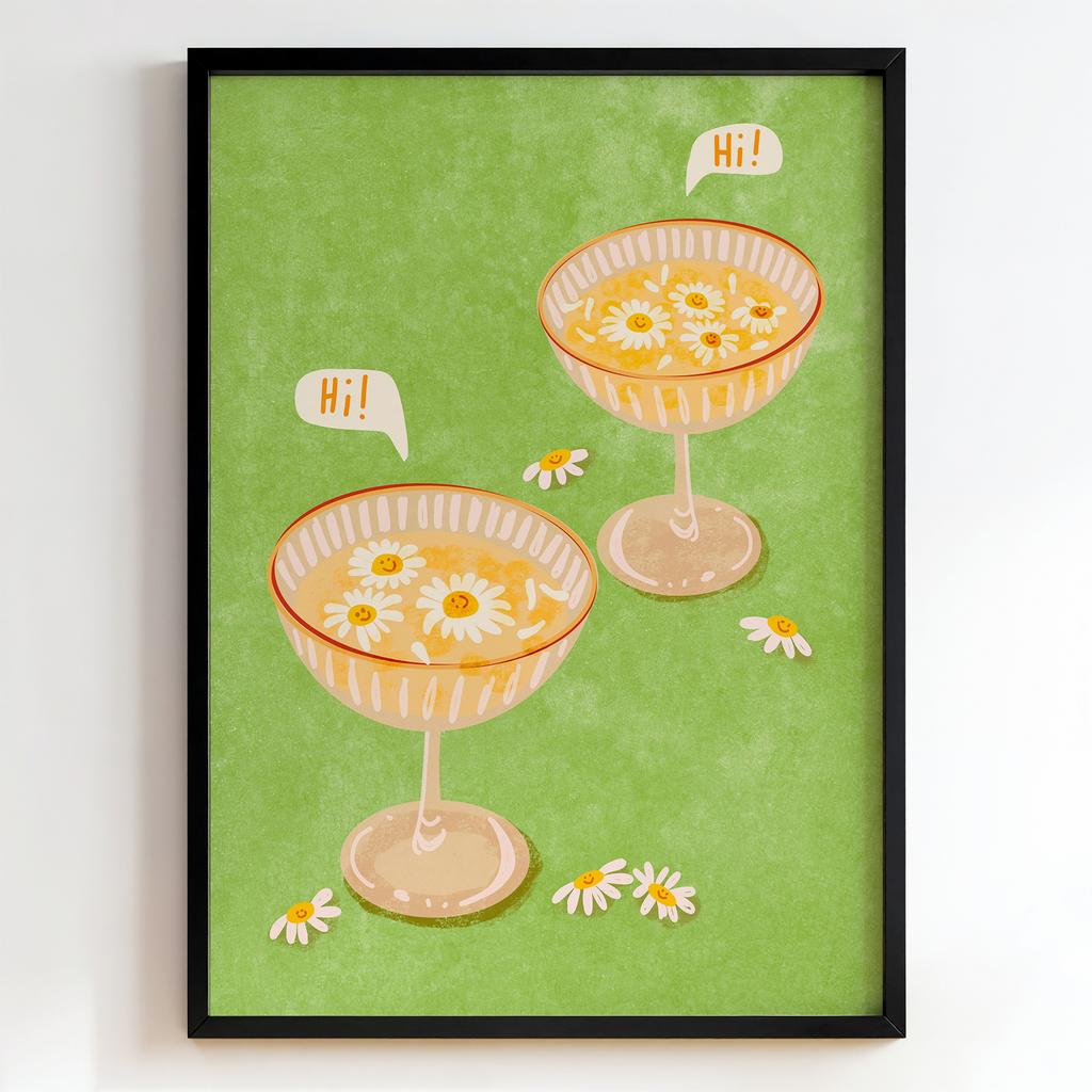 "Daisy Cocktail Greetings" квіткові коктейлі PS8469