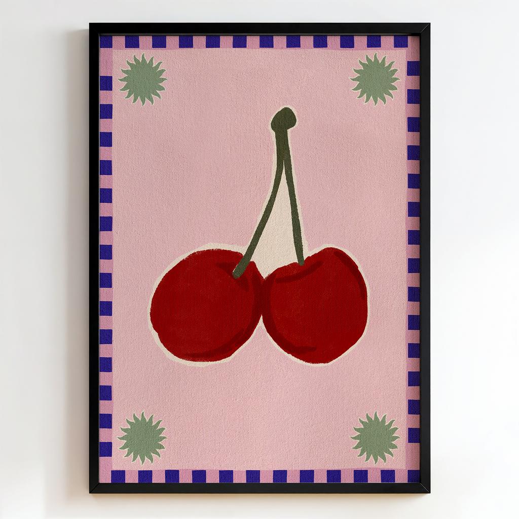 "Sweet Cherry Study" мінімалістична вишня PS6855