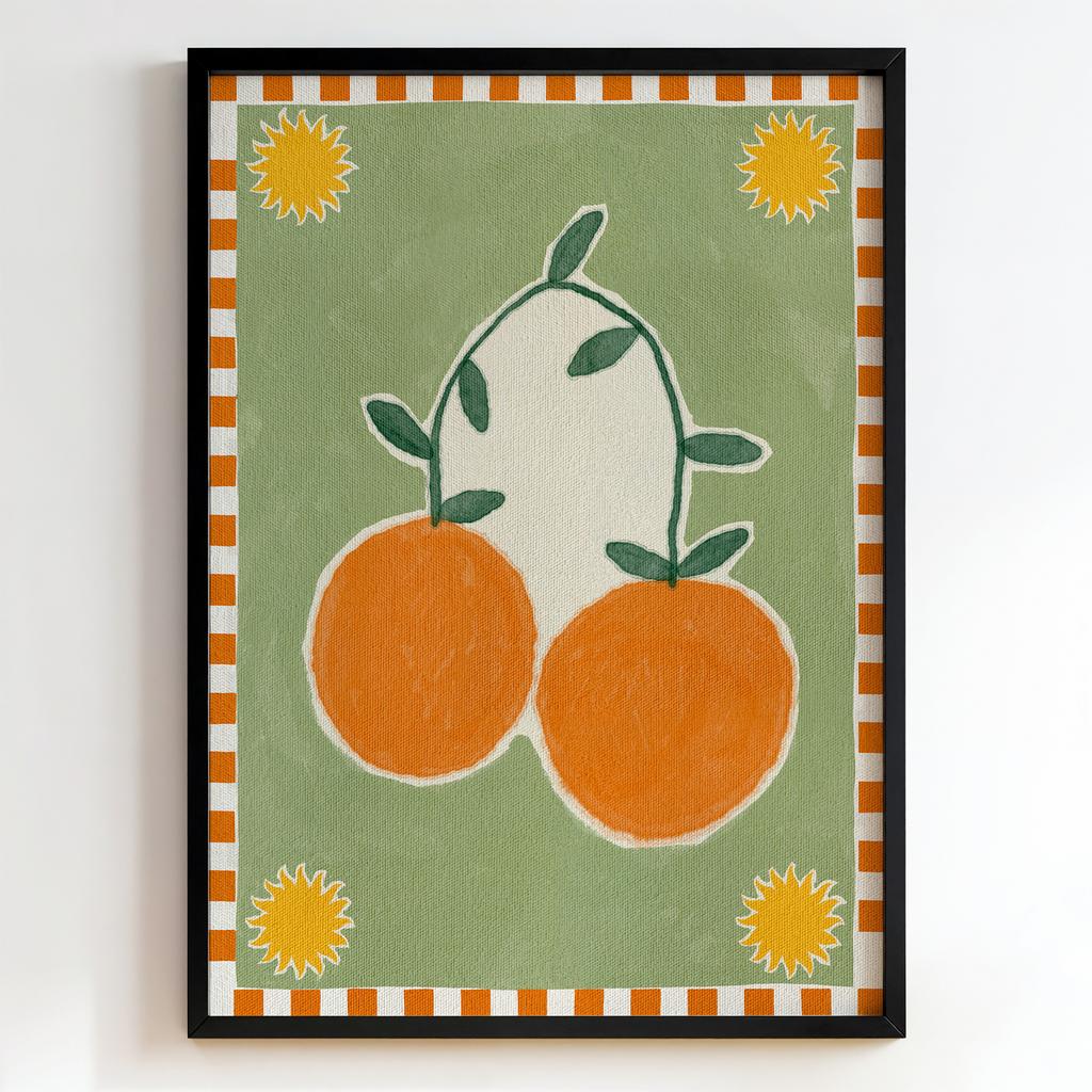 "Citrus Grove Duo" мінімалістичні апельсини PS6858