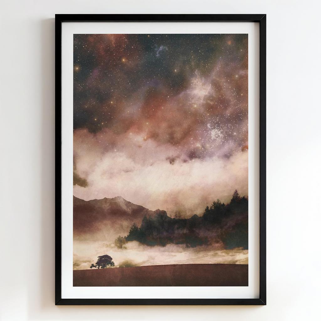 "Celestial Mist Landscape" космічний туманний пейзаж PS8635