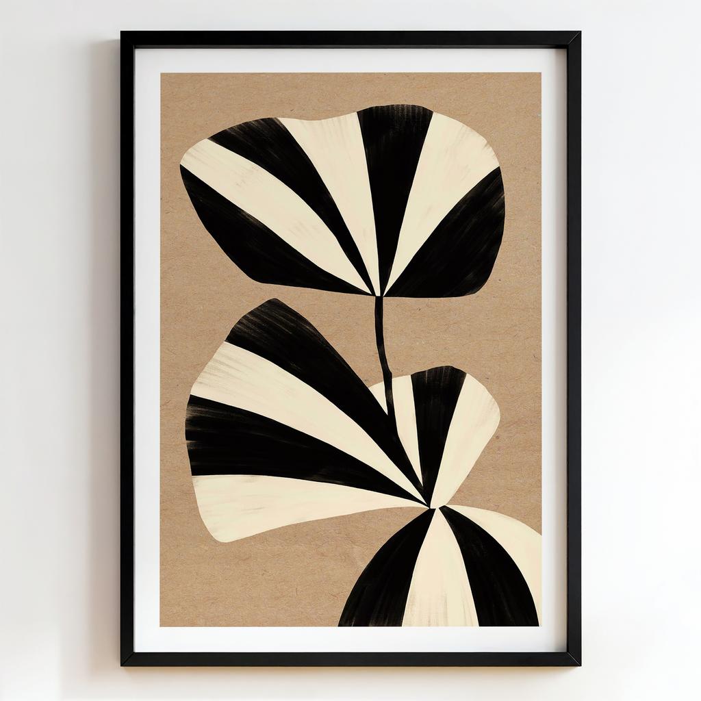 "Graphic Botanical Forms" графічна ботанічна композиція PS8325