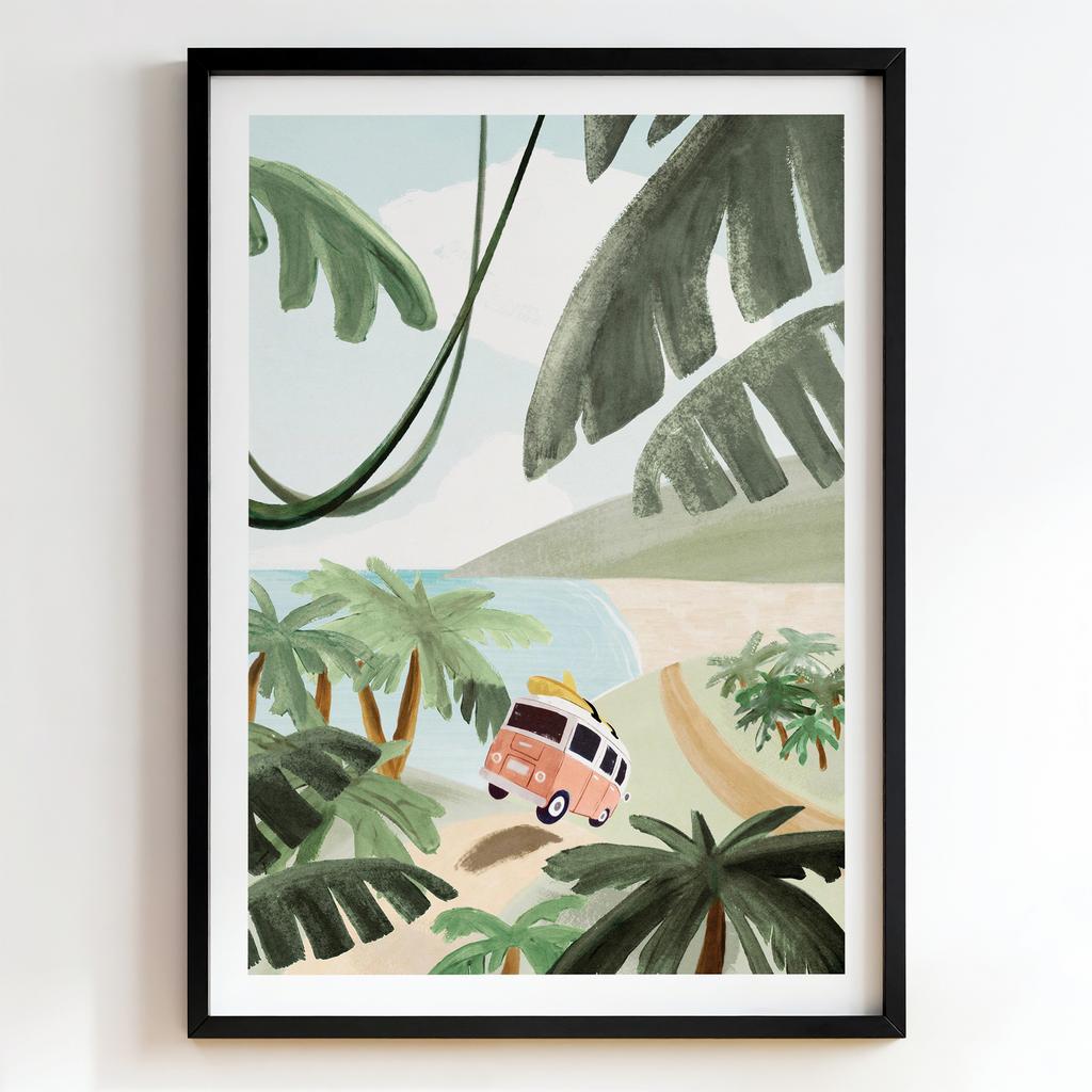 "Coastal Road Trip" тропічна подорож фургоном PS7069