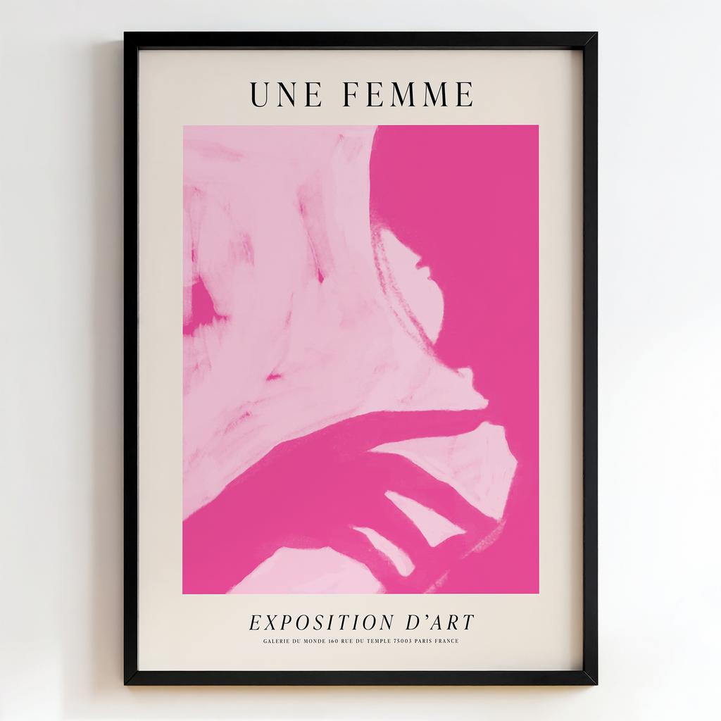 "Une Femme" абстрактний жіночий силует PS7084