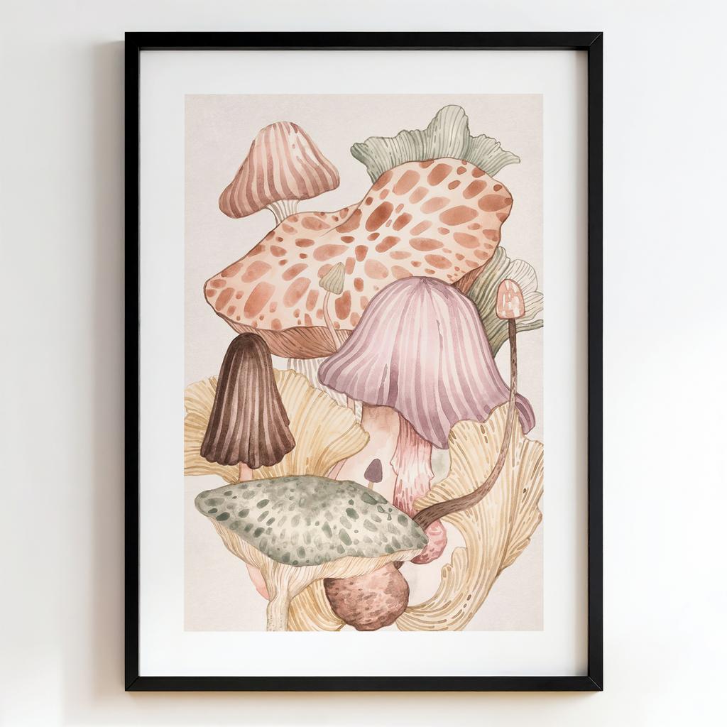 "Enchanted Mushroom Collection" ботанічна колекція грибів PS7497