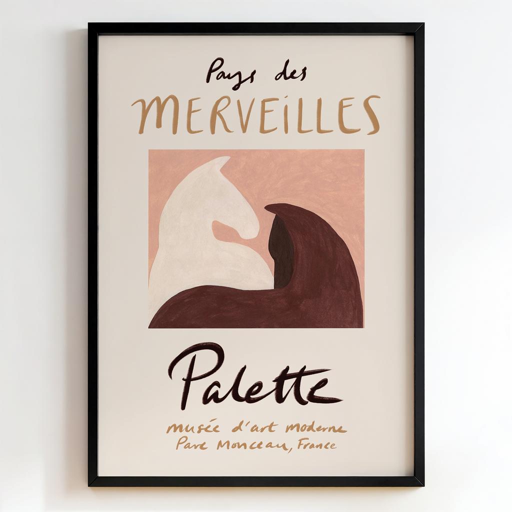 "Pays des Merveilles Palette" абстрактна сучасна композиція PS7508