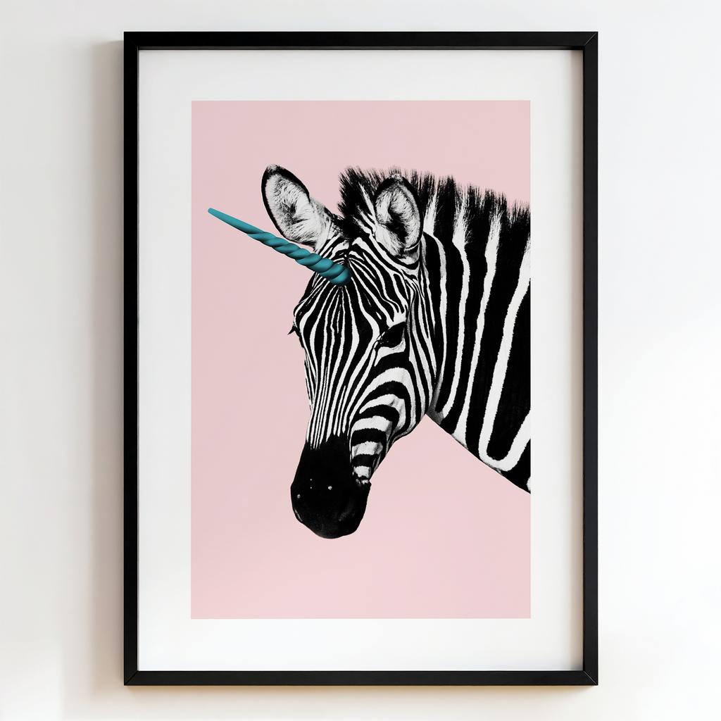 "Unicorn Zebra" зебра єдиноріг PS7513
