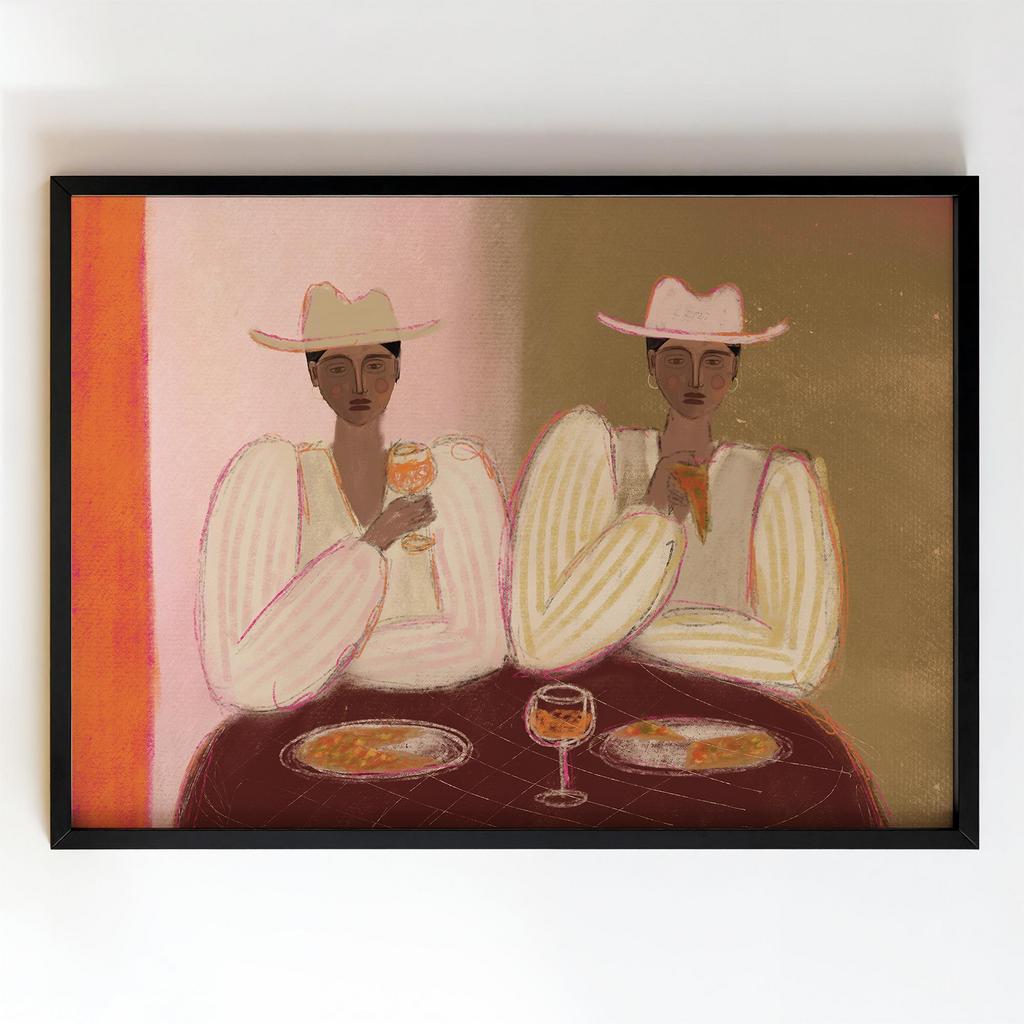 "Cowboy Dinner" ковбойська вечеря PS7515