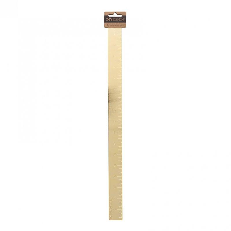 Линейка золотая DIY Shop 4, 18"