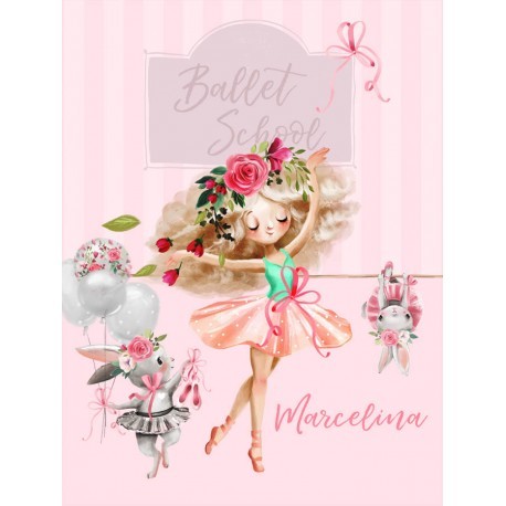 73.15- Панель на одеяло - Балет