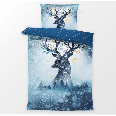 73.16- Панель на одеяло - Олень