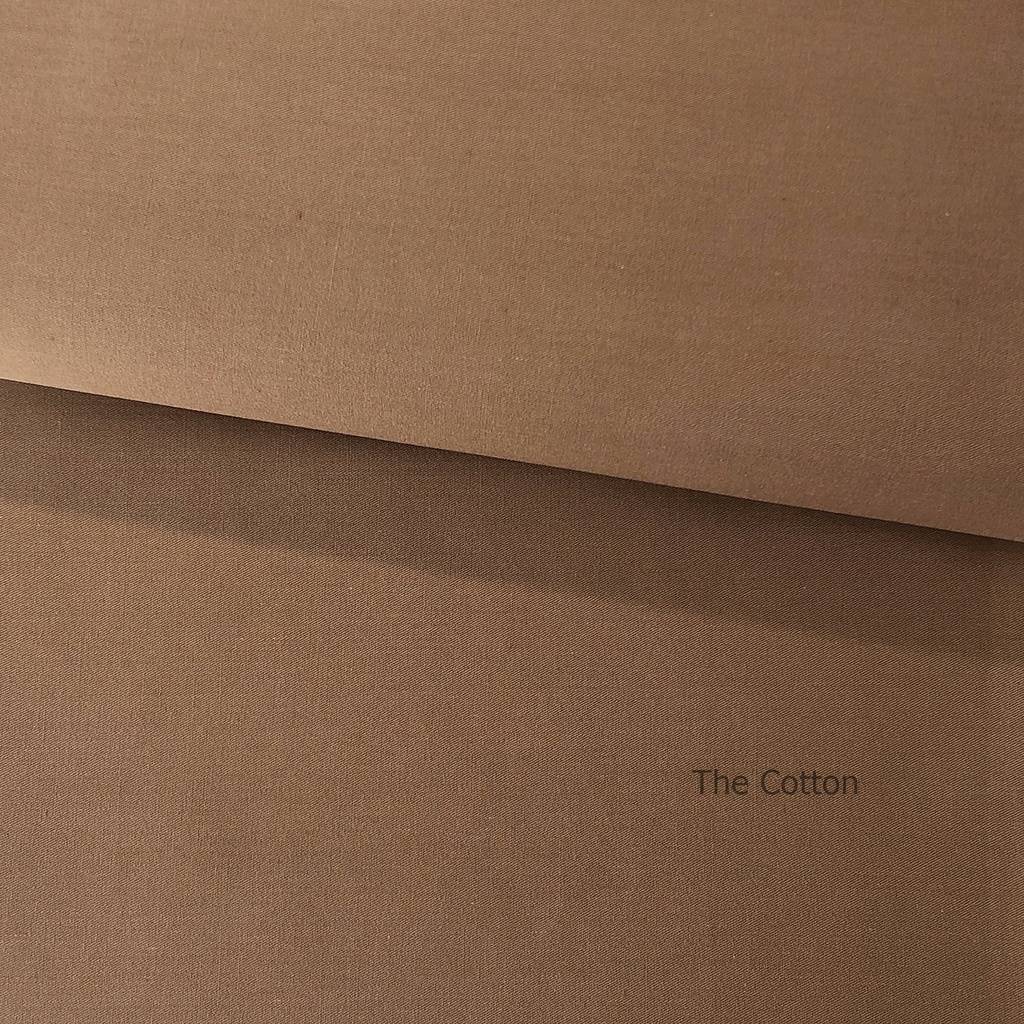 15.04.4. Відрізи бавовни - Сатин однотонний - Коричневий