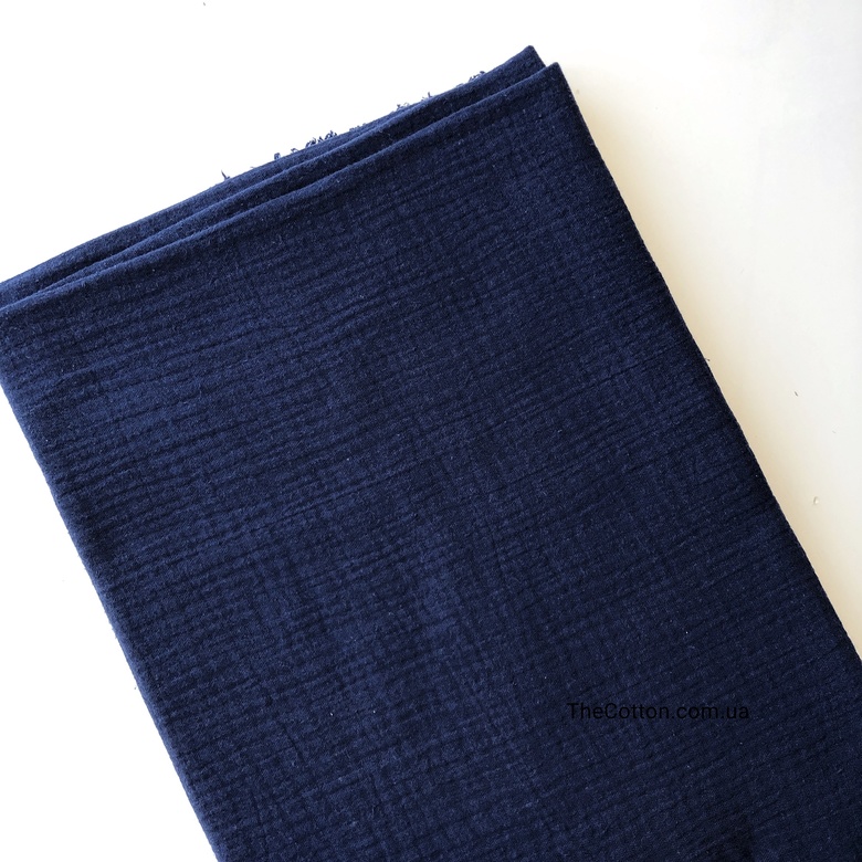 Муслін двошаровий - Синій (39)