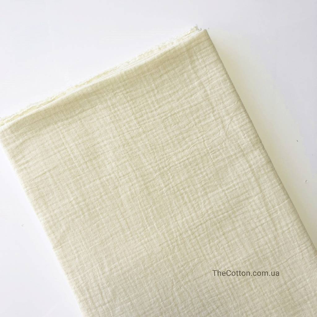 Муслін двошаровий - Айворі (03)