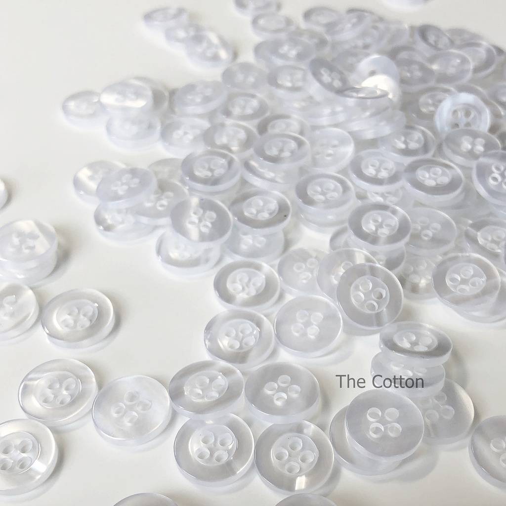 Пуговицы круглые швейные рубашечные - розница и опт