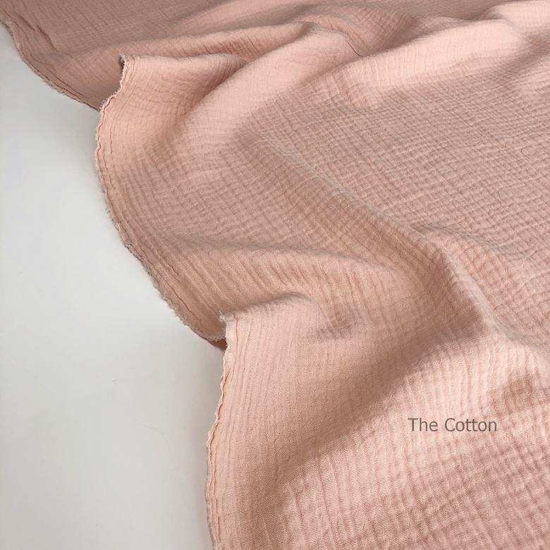 25.68. Муслін двошаровий - Персикова пудра