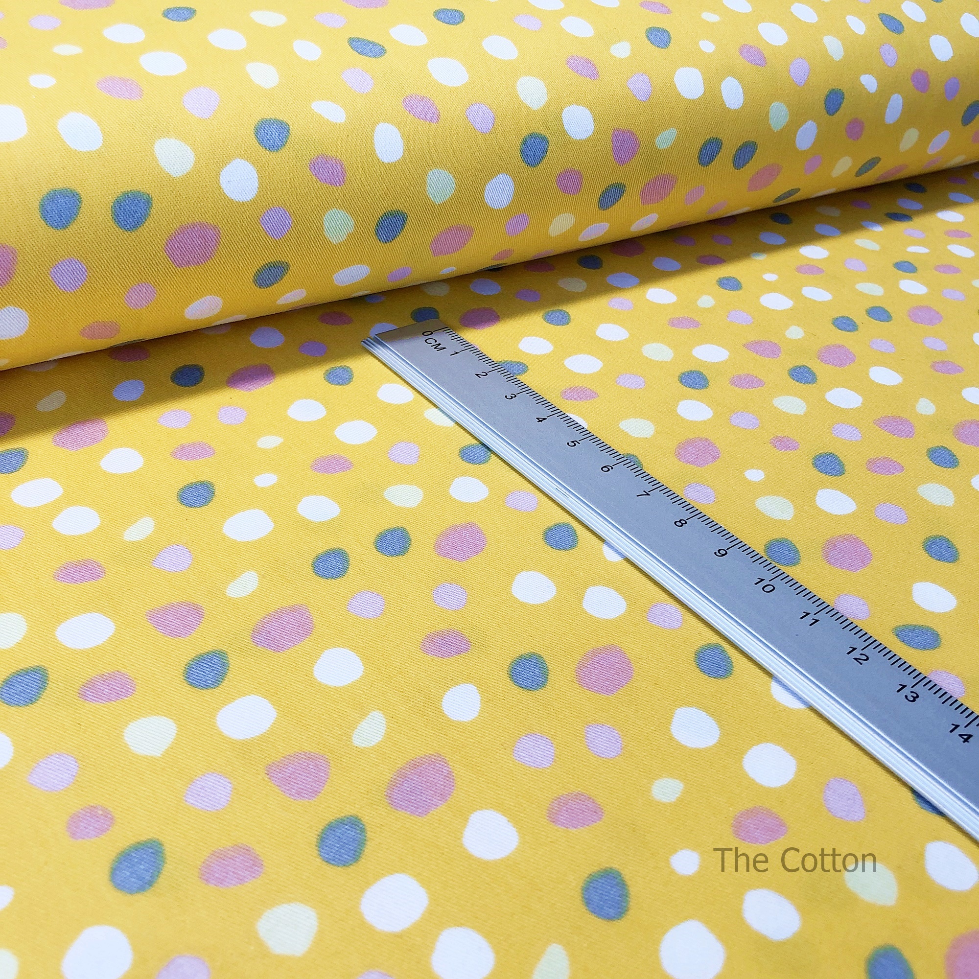 14.507.2. Бавовна Сатін - Монпансьє на жовтому