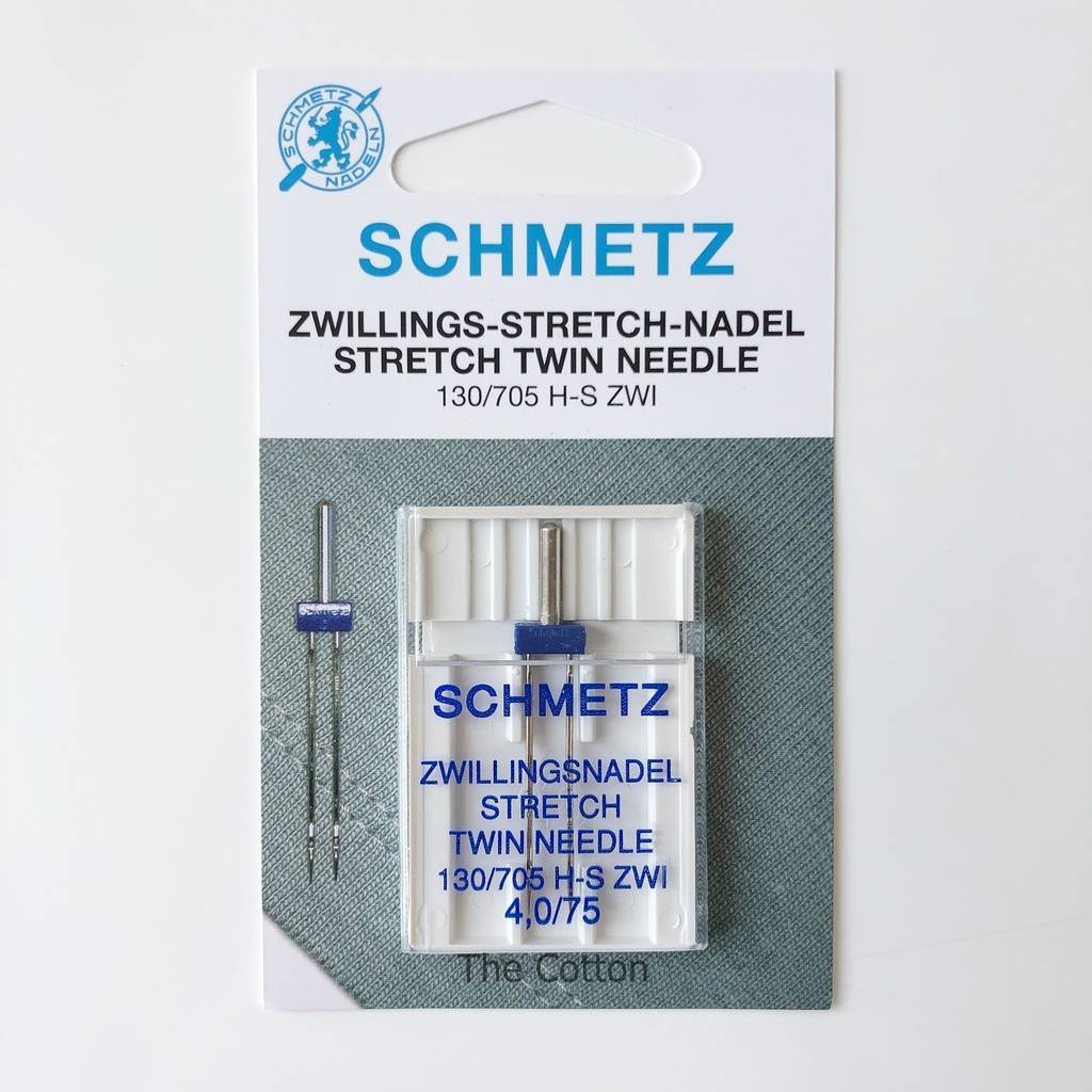 87.93.2. Подвійна голка для еластичних тканин, Twin stretch, Номер: 1х4/75
