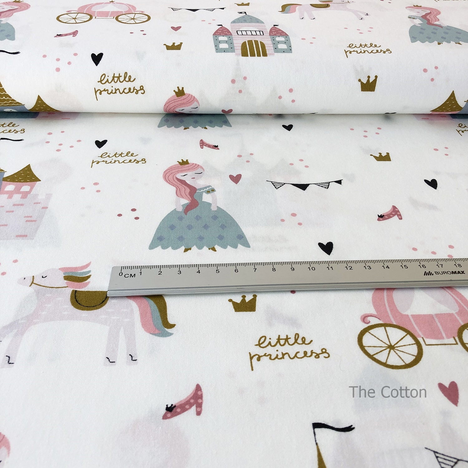 14.370.3. Бавовна Сатін - Принцеса та замок