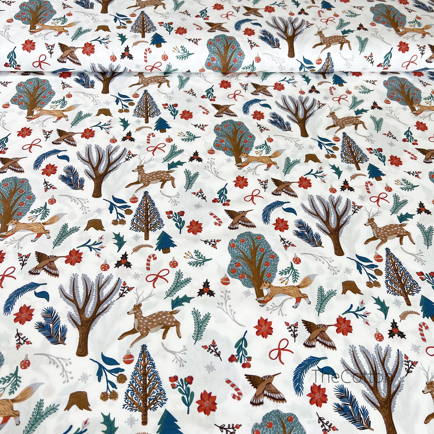 14.506.20. Бавовна Сатин - Святковий ліс