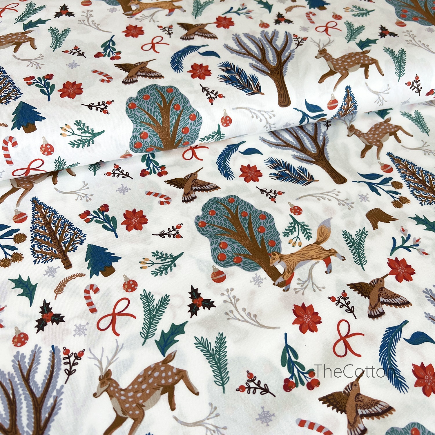 14.506.20. Бавовна Сатин - Святковий ліс