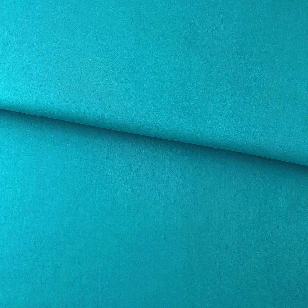 15.10.2.2. Відрізи бавовни - Сатин однотонний -  Глибококий бірюзовий
