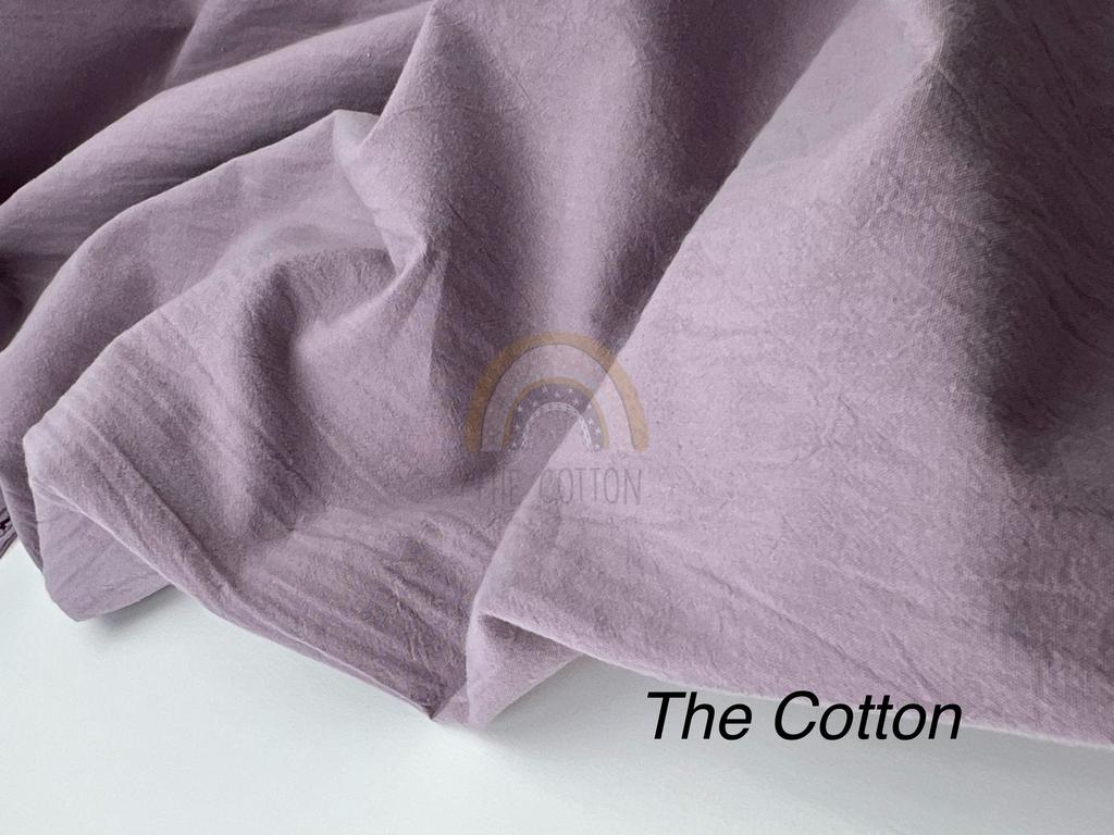 Варена Бавовна однотон - Пильно-бузковий