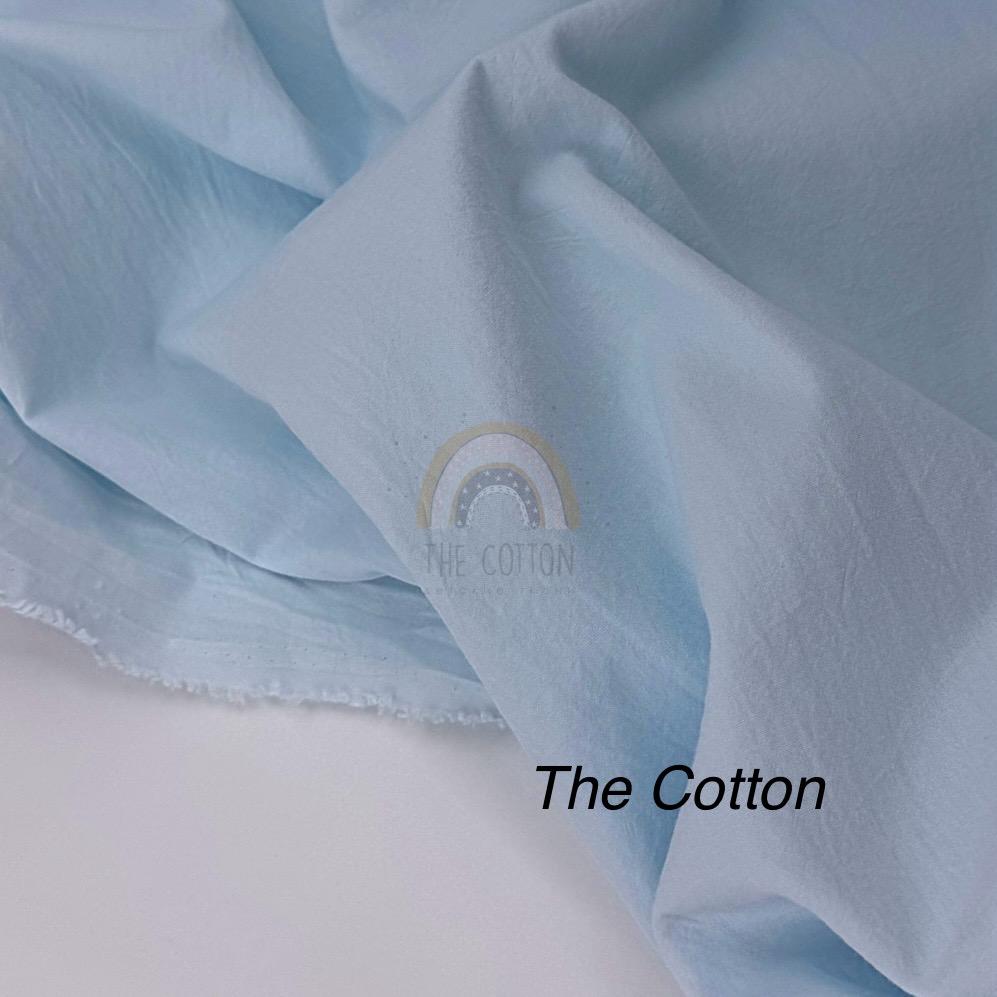 Варена Бавовна однотон - Світлий м’ятно-блакитний