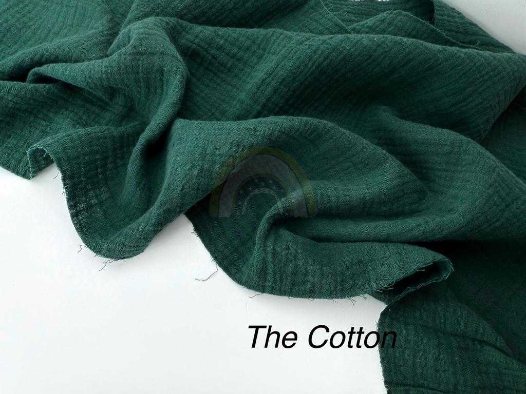 Муслін двошаровий - зелений (53)