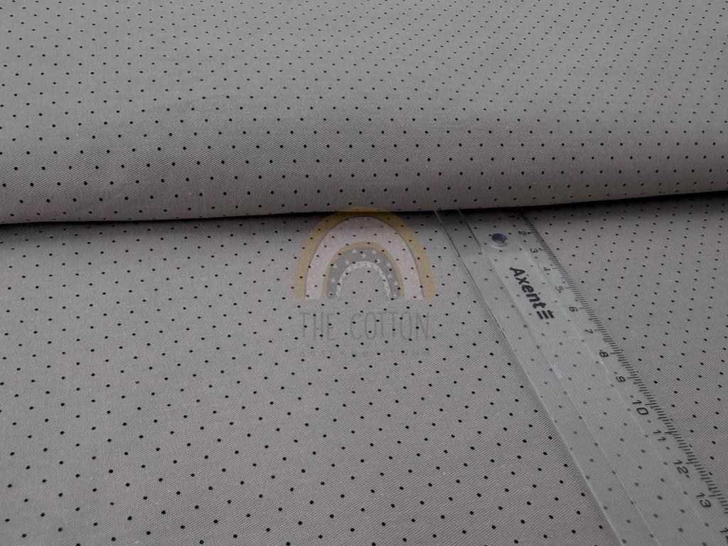 Бавовна Сатин - Дрібні чорні цятки на коричневому SP 1020