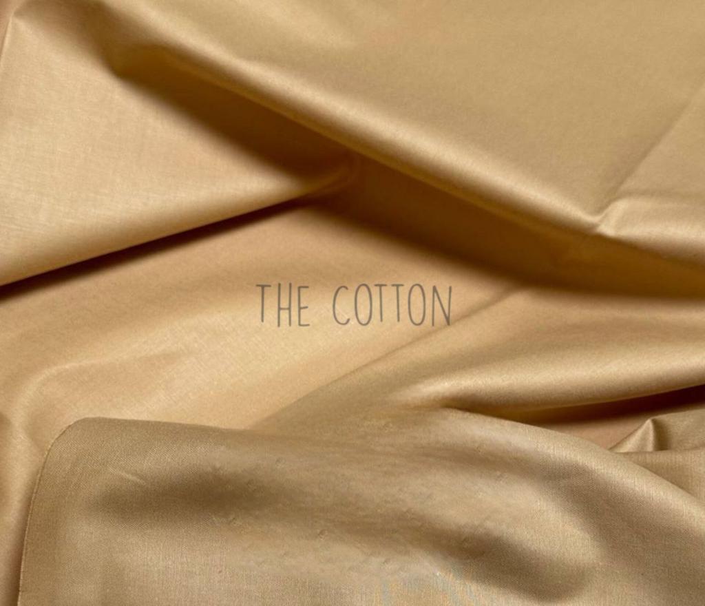 Бавовна Сатин однотон - Беж SO 395