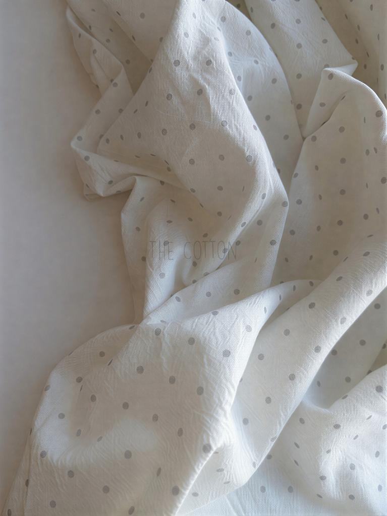 Варений Котон - Горошки дрібні сірі на молочному VK 004