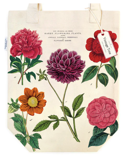 Vintage Tote BOTANICA