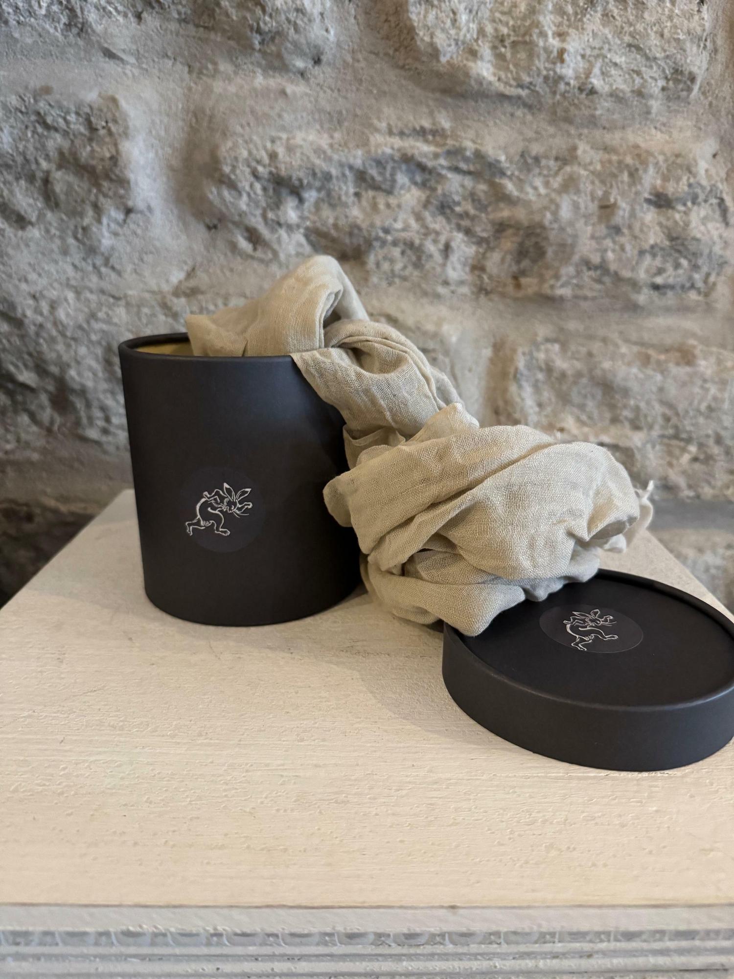 Natural Dyed Cotton Scarf, Japan