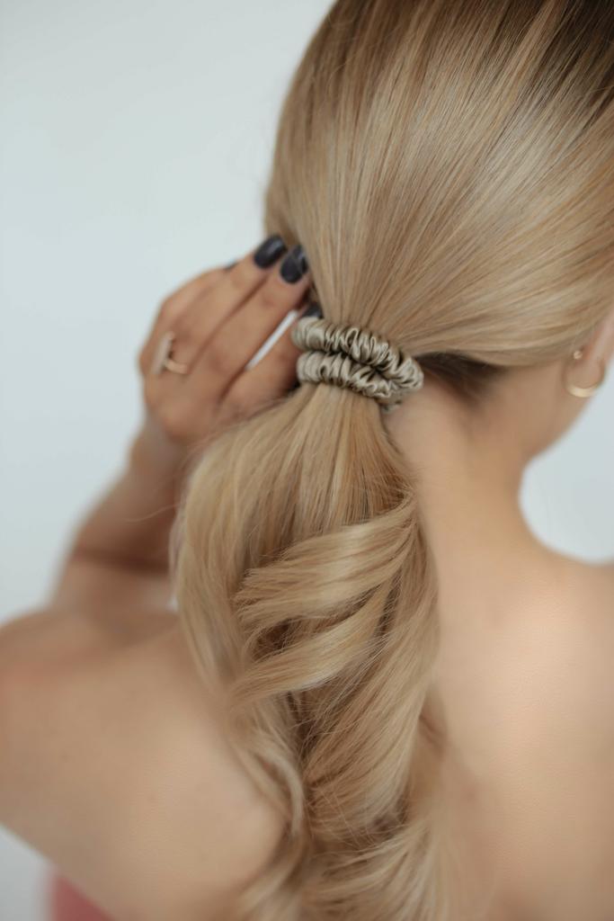 Шелковая резинка для волос MINI silk lovers