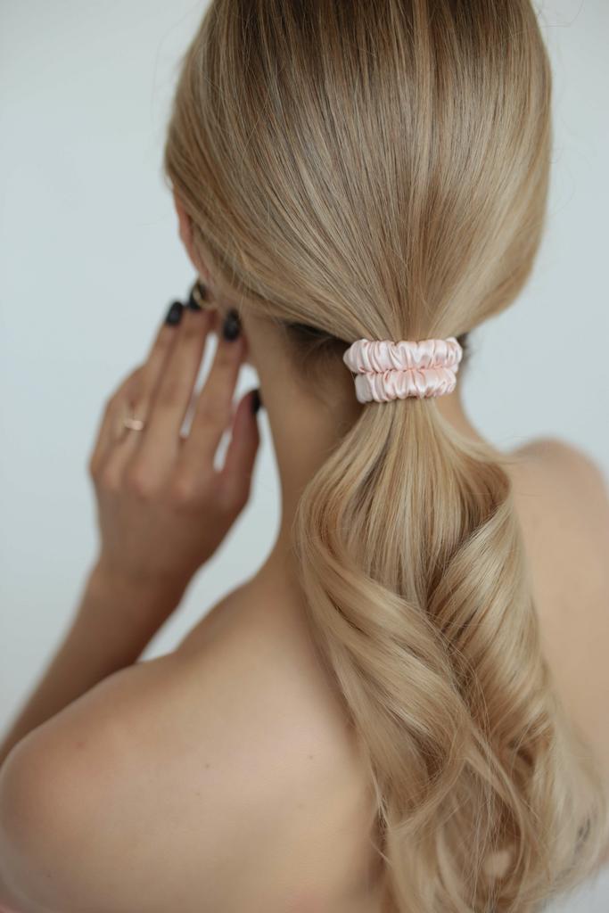 Шелковая резинка для волос MINI silk lovers