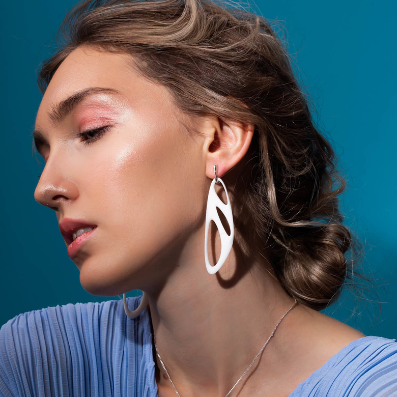 Серьги Earrings 02 Bioline 3d
