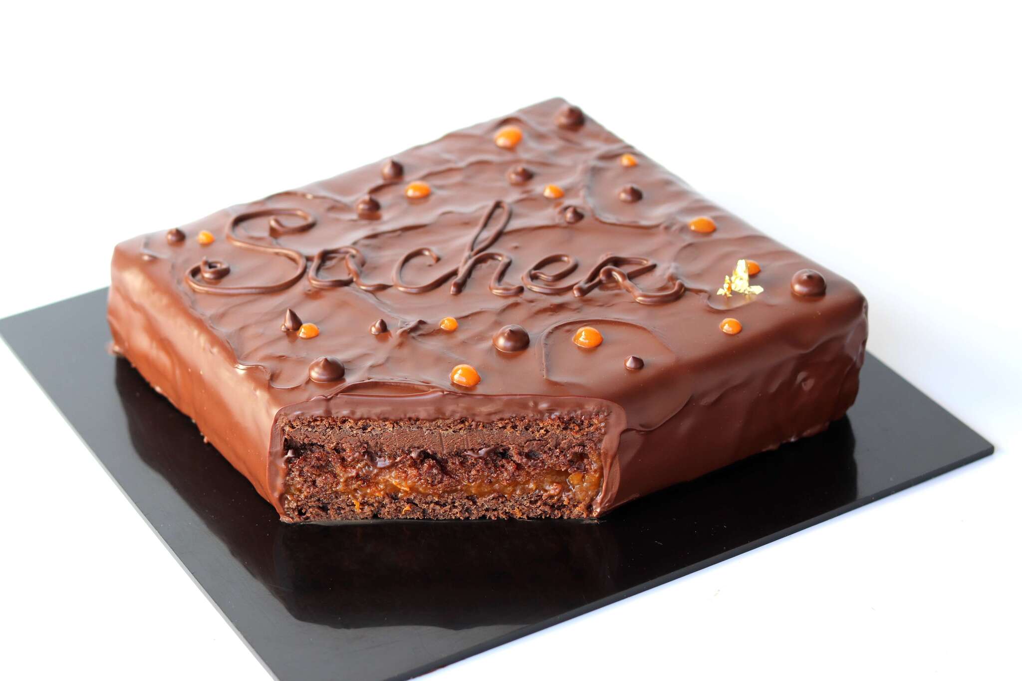 Пошаговый рецепт приготовления: Шоколадный торт Захер